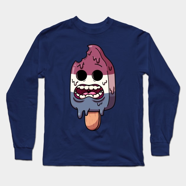 Zombie Popsicle Long Sleeve T-Shirt by TheMaskedTooner